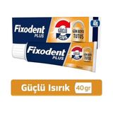 Plus Güçlü Isırık Diş Protezi Yapıştırıcı Krem 40 G - Option-1 - 0 - Siyah - 1 Adet