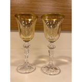 Plus Home Kahve Yanı Bardak 2'li Kristal Bal Rengi 100 ml