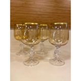 Plus Home Kahve Yanı Bardak 4'lü Kristal Bal Rengi 200 ml