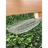 Plus Home Salata Sunum Kayık Kesme Kristal Cam El Işçiliği Çapı 50X15 cm Büyükboy - 50 x 15 cm
