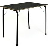 Plus Kamp Masası Plywood Katlanır Bahçe Masası 50CM x 70CM Siyah, Mnv_hexa_km