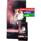 Plus Kuzu Etli ve Pirinçli Anne ve Yavru Kedi Kuru Mama, 1,5 kg - Alabalık