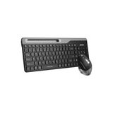 Plus Moda A4 Tech FB2535C Bluetooth + 2.4ghz Q Türkçe Fn-Multimedya Klavye+ Şarjlı Mouse Set - Adaçayı Yeşili