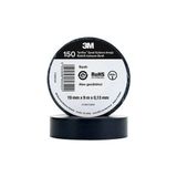 Plus Px-3mpz 3m Siyah 3m Izole Bant (Elektrik Bandı), Yüksek Isıya Dayanaklı Izole Bant 10LU Pa