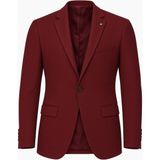 Plus Scorpion Bordo Erkek Tek Düğmeli Blazer Ceket – Dokulu Kumaş, Tek Yırtmaçlı Şık Tasarım - 54 - 6 Drop