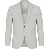 Plus Scorpion Erkek Açık Gri Blazer Ceket – Slim Fit, Şık ve Hafif Kumaş, Tek Düğmeli - 50 - 6 Drop