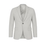Plus Scorpion Erkek Açık Gri Blazer Ceket – Slim Fit, Şık ve Hafif Kumaş, Tek Düğmeli