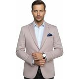 Plus Scorpion Erkek Blazer Ceket – Slim Fit, Tek Düğme, Şık Davet ve Iş Kombin Ceketi - 50 - 6 Drop - Bordo