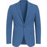 Plus Scorpion Erkek Slim Fit Blazer Ceket Açık Indigo – Tek Düğmeli – Şık Günlük & Ofis Kombinleri Için – Tam Astar - 48 - 6 Drop