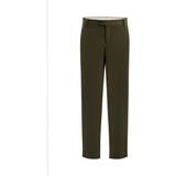Plus Scorpion Erkek Slim Fit Klasik Kumaş Pantolon – Dar Kesim, Günlük ve Ofis Kullanımına Uygun Şık Tasarım - Haki - 38