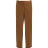 Plus Scorpion Erkek Slim Fit Klasik Kumaş Pantolon – Dar Kesim, Günlük ve Ofis Kullanımına Uygun Şık Tasarım - Taba - 36