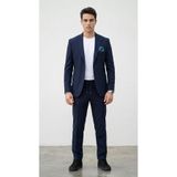 Plus Scorpion Erkek Yazlık Kumaş Tek Düğme Ceketli Jogger Pantolonlu Takım Elbise Slim Fit Spor Şık Kombin