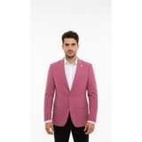 Plus Scorpion Gül Kurusu Erkek Slim Fit Tek Düğmeli Blazer Ceket – Astarlı, Şık ve Modern Kesim