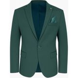 Plus Scorpion Petrol Yeşili Erkek Blazer Ceket – Esnek Comfort Kumaş, Slim Fit Italyan Kesim Tek Düğmeli Model - 6 Drop - 50