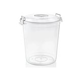 Plus Şeffaf Bakliyat Kovası 50 Litre Royaleks-Asd173