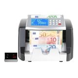 Plus Silver Pro Mix Karışık Para Sayma Makinesi ve Sahte Yakalama - Tl ve Euro Karışık - Usd Adet Sayım - Müşteri Ekranı