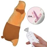 Plush Dog Sex Machine - Şarjlı Kumandalı İleri Geri Hareketli Isıtmalı Titreşimli Peluş Köpek Sex Makinesi