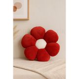 Plush Soft Peluş Dekoratif Papatya Kırlent - Yastık - Minder 40 CM