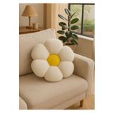 Plush Soft Peluş Papatya Dekoratif Yastık Kırlent Minder - İthal Kumaş - Antialerjik