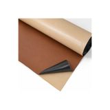 PLUSH STUDIO Taba Yapışkanlı Suni Deri Kumaş 100 × 150 cm Kendinden Yapışkanlı Deri Kaplama Döşemelik Dekoratif