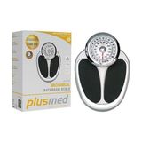PLUSMED PM-8709 Mekanik Baskül Beyaz Renkli 200 kg Kapasite ile Hassas Ölçüm Sunar