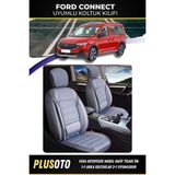 Plusoto Ford Connect (2+1) Ticari Uyumlu Vera Serisi Bej Oto Koltuk Kılıfı 5Li Takım Set T-14
