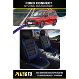 Plusoto Ford Connect (2+1) Ticari Uyumlu Vera Serisi Bej Oto Koltuk Kılıfı 5Li Takım Set T-17