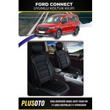 Plusoto Ford Connect (2+1) Ticari Uyumlu Vera Serisi Bej Oto Koltuk Kılıfı 5Li Takım Set T-18