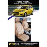 Plusoto Ford Fiesta Uyumlu Vera Serisi Bej Oto Koltuk Kılıfı 5Li Takım Set M-266