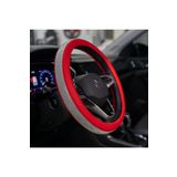 Plusoto Hyundai İ20 Uyumlu Plus Diamond Serisi Kırmızı Taşlı Geçmeli Direksiyon Kılıfı