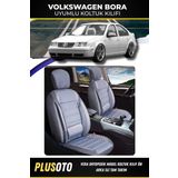 Plusoto Volkswagen Bora Uyumlu Vera Serisi Füme Oto Koltuk Kılıfı 5Li Takım Set M-1053