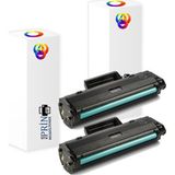 Plusprint Hp Laser MFP137FNW Yazıcı Muadil Toner 5000SYF Chipli 2li Avantaj Paket