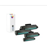 PlusPrint Laser 107A Yazıcı Uyumlu Muadil Toner 1000SAFYA-4'4'LÜ Paket Chipsiz