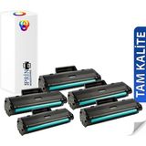 PlusPrint Laser Hp 107A Yazıcı Uyumlu Muadil Toner 1000SAFYA-5'Lİ Paket Chipli
