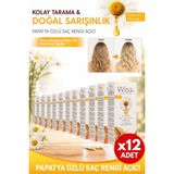 PlusWiss+ Wiss+ Papatya Sprey 12'li Eko Set - Saç Rengi Açıcı - Doğal Sarışınlık 12X150ML