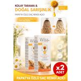 PlusWiss+ Wiss+ Papatya Sprey 2'li Eko Set - Saç Rengi Açıcı - Doğal Sarışınlık 2X150ML