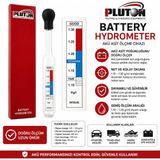 PLÜTON Nse Pluton Battery Hydrometer Akü Asit Ölçme Cihazı – Akü Asit Yoğunluk Ölçer – Hidrometre