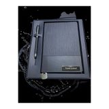 Pluvia Hediyelik Kişiye Özel Lüx Çizgi Derili Defter & Kalem & Kutulu Set