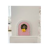 Plywoody Toys and More Çocuklar için Sihirli Mini Kapı Pembe FARE Sticker HEDİYE
