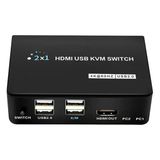 Pm-11789 Usb Kvm Switch 2X1