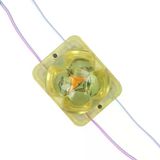 Pm-14715 12 Volt 2 Watt Sarı Yanıp Sönen Çakar 4333-3030 Modül Led 43X33x28mm Vitrin