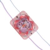Pm-14716 12 Volt 2 Watt Pembe Yanıp Sönen Çakar 4333-3030 Modül Led 43X33x28mm Vitrin
