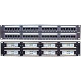 PM-18501 48 Port Utp Cat6 Patch Panel - 001-Renkli