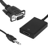 PM-18637 VGA To HDMI Dönüştürücü Kablo