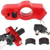 PM-29081 Motosiklet Scooter Elcik Gidon Fren Kilidi Pratik Hırsızlık Emniyet Kilidi - Çok Renkli