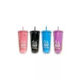 Pm-3002 Bubble Balls Pıpetlı Bardak Matara 750 Ml