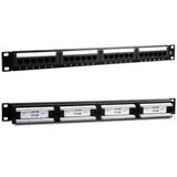 Pm-4494 24’Lü Utp Cat6 Patch Panel