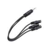 Pm-4871 Kulaklik Mikrofon Çoklayici 3 Port 3.5 Mm Splitter Çevirici Dönüştürücü Adaptör