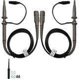 PM-6013 P6100 100MHZ Osiloskop Probu Seti Bnc Konnektörlü 1X/10X - Acı Kahverengi