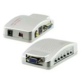 Pm-983 Vga'dan Bnc S-Video Vga'ya Görüntü Dönüştürücü 1080P Destekli